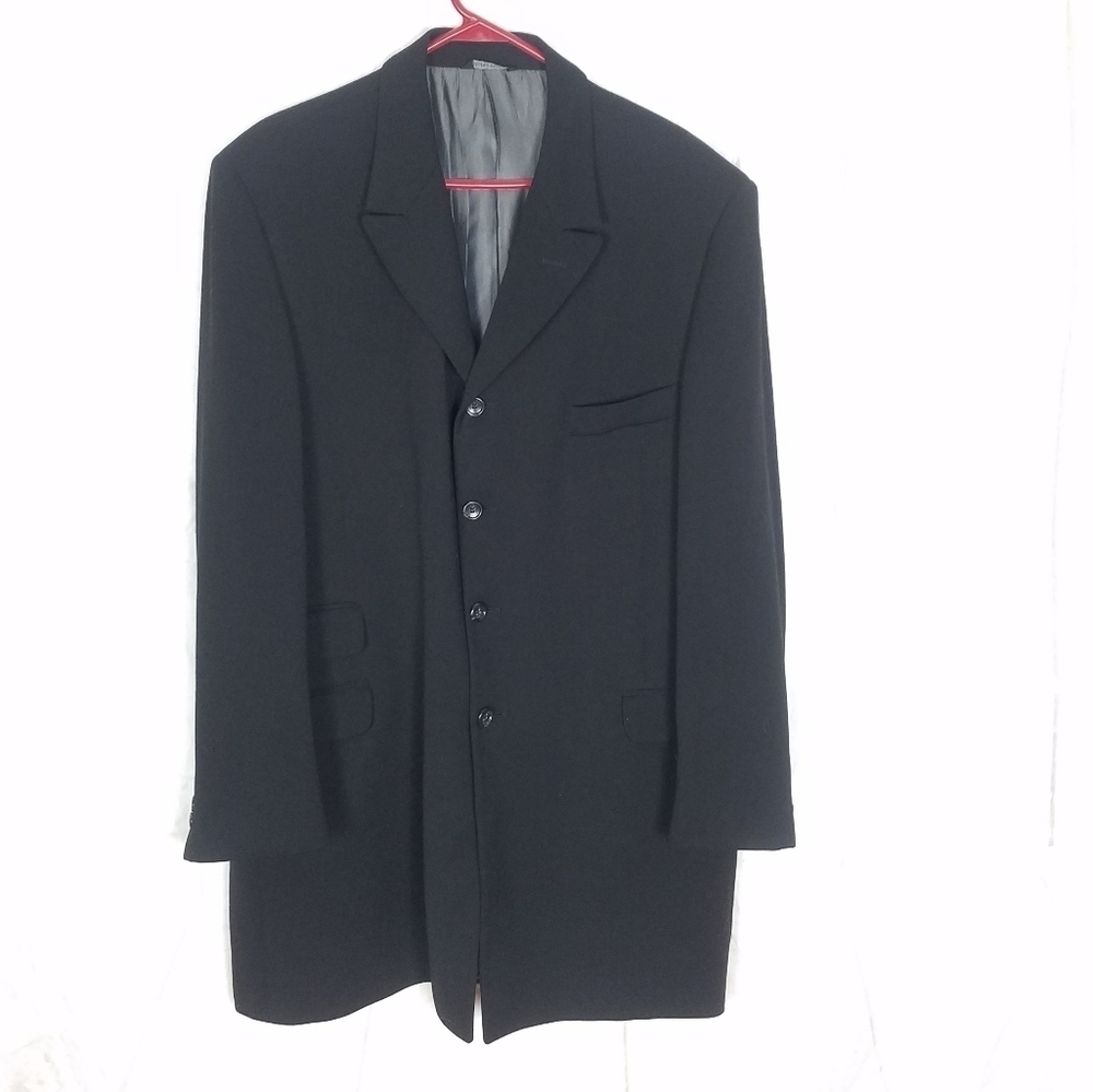 America 90% wool long men's Blazer jacket